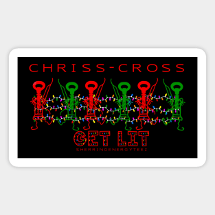 Christmas Cross Get Lit Magnet